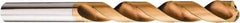 Sandvik Coromant - 33/64" 140° Solid Carbide Jobber Drill - Multilayer TiAlN Finish, Right Hand Cut, Spiral Flute, Straight Shank, 6.2992" OAL, Split Point - Industrial Tool & Supply