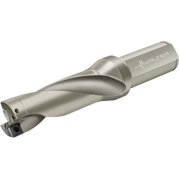 Walter - 153mm Max Drill Depth, 3xD, 51mm Diam, Indexable Insert Drill - 2 Inserts, 40mm Shank Diam, Flange Shank - Industrial Tool & Supply