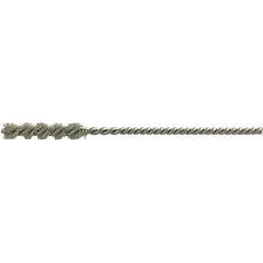 Brush Research Mfg. - 0.142" Bore Diam, 320 Grit, Aluminum Oxide Flexible Hone - Medium, 1" OAL - Industrial Tool & Supply