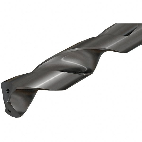 Iscar - 5/8" Spiral Flute Solid Carbide Screw Machine Drill Bit - Industrial Tool & Supply