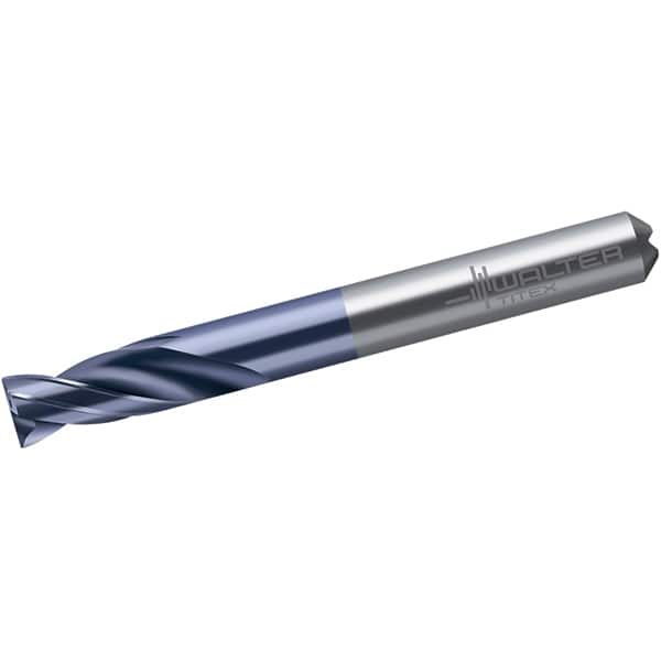 Walter-Titex - 10mm 180° Spiral Flute Solid Carbide Screw Machine Drill Bit - Industrial Tool & Supply