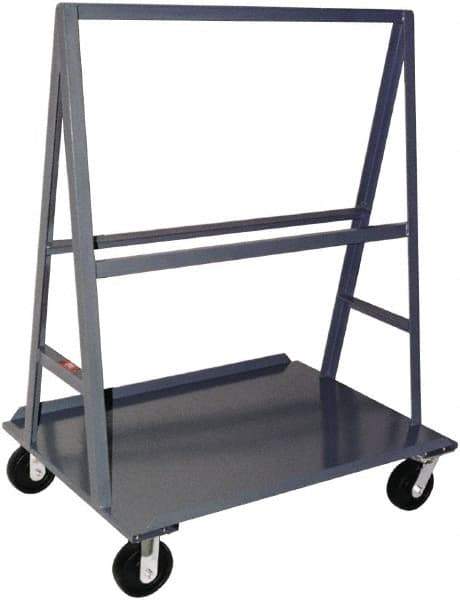 Jamco - 2,000 Lb Capacity Steel Panel Truck - 30" OAW, Phenolic Casters - Industrial Tool & Supply