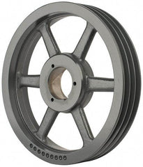 Browning - 3 Groove, 3/4 to 2-11/16 Bore Diam, 13.95" Outside Diam, QD Bushed V Belt Sheave - 13.2 A Diam Belt Pitch - Industrial Tool & Supply