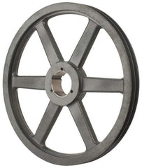 Browning - 2 Groove, 3/4 to 2-11/16 Bore Diam, 18-3/4" Outside Diam, QD Bushed V Belt Sheave - 18.0 A Diam Belt Pitch - Industrial Tool & Supply