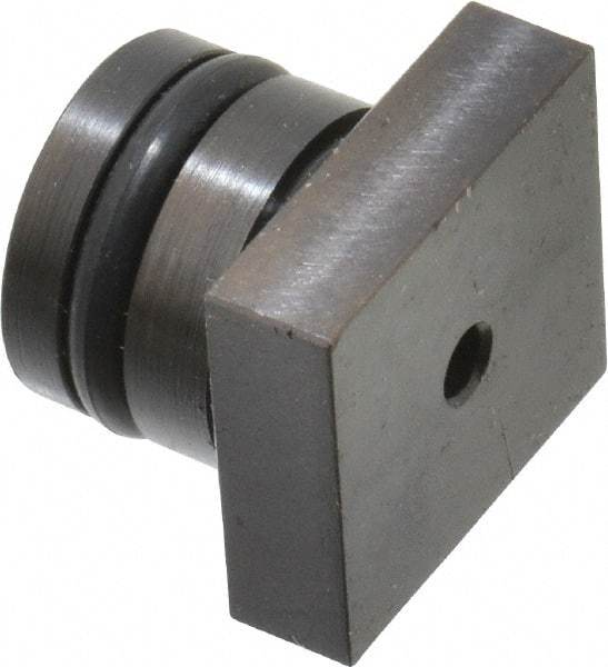 Kurt - 0.468" Shank Length, 18mm Slot Width, 5/8" Shank Diam, Sine Fixture Key - 20mm Head Length x 18mm Head Width x 0.24" Head Thickness, 0.708" OAL - Industrial Tool & Supply