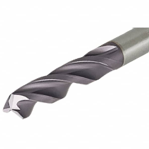 Iscar - 3.2mm 150° Solid Carbide Jobber Drill - Industrial Tool & Supply