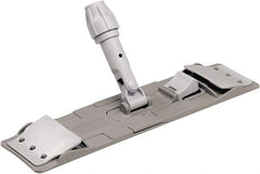 Unger - 16" Long x 4" Wide Plastic Dust Mop Frame - Gray, Threaded - Industrial Tool & Supply