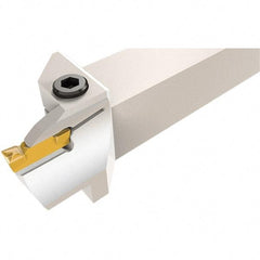 Iscar - HFH, External, Right Hand, 25mm Max Depth of Cut, 5mm Max Groove Width, Indexable Grooving Tool Holder - DGN, GRIP, HFPR Insert Compatibility, 20mm Shank Height, 20mm Shank Width, 140mm OAL - Industrial Tool & Supply