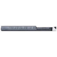 Scientific Cutting Tools - 0.16" Min Bore Diam, 1/2" Max Bore Depth, 3/16 Shank Diam, Corner Radius Boring Bar - Industrial Tool & Supply