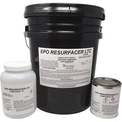 Made in USA - 50 Lb Concrete Repair/Resurfacing - Medium Gray, 25 Sq Ft Coverage, Epoxy Resin - Industrial Tool & Supply