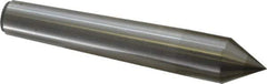 Made in USA - Carbide-Tipped Alloy Steel Standard Point Solid Dead Center - Jarno 8 Taper, 6" OAL - Industrial Tool & Supply