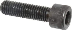 Made in USA - M10x1.50 Metric Coarse Hex Socket Drive, Socket Cap Screw - Grade 12.9 Alloy Steel, Black Oxide Finish, Fully Threaded, 35mm Length Under Head - Industrial Tool & Supply