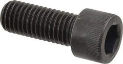 Made in USA - M12x1.75 Metric Coarse Hex Socket Drive, Socket Cap Screw - Grade 12.9 Alloy Steel, Black Oxide Finish, Fully Threaded, 30mm Length Under Head - Industrial Tool & Supply