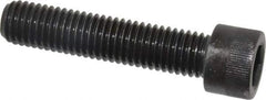 Made in USA - M12x1.75 Metric Coarse Hex Socket Drive, Socket Cap Screw - Grade 12.9 Alloy Steel, Black Oxide Finish, Fully Threaded, 55mm Length Under Head - Industrial Tool & Supply
