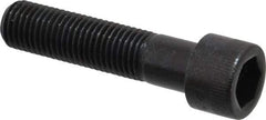 Made in USA - M16x2.00 Metric Coarse Hex Socket Drive, Socket Cap Screw - Grade 12.9 Alloy Steel, Black Oxide Finish, Partially Threaded, 70mm Length Under Head - Industrial Tool & Supply