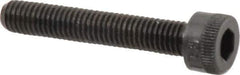 Made in USA - M5x0.80 Metric Coarse Hex Socket Drive, Socket Cap Screw - Grade 12.9 Alloy Steel, Black Oxide Finish, Fully Threaded, 30mm Length Under Head - Industrial Tool & Supply