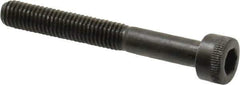 Made in USA - M5x0.80 Metric Coarse Hex Socket Drive, Socket Cap Screw - Grade 12.9 Alloy Steel, Black Oxide Finish, Partially Threaded, 40mm Length Under Head - Industrial Tool & Supply