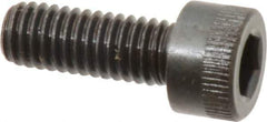 Made in USA - M6x1.00 Metric Coarse Hex Socket Drive, Socket Cap Screw - Grade 12.9 Alloy Steel, Black Oxide Finish, Fully Threaded, 16mm Length Under Head - Industrial Tool & Supply