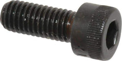 Made in USA - M8x1.25 Metric Coarse Hex Socket Drive, Socket Cap Screw - Grade 12.9 Alloy Steel, Black Oxide Finish, Fully Threaded, 20mm Length Under Head - Industrial Tool & Supply