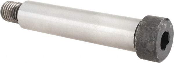Made in USA - 1" Shoulder Diam x 4-1/2" Shoulder Length, 3/4-10 UNC, Hex Socket Shoulder Screw - 4000 Alloy Steel, Uncoated, 1-5/16" Head Diam - Industrial Tool & Supply