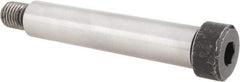 Made in USA - 1" Shoulder Diam x 5" Shoulder Length, 3/4-10 UNC, Hex Socket Shoulder Screw - 4000 Alloy Steel, Uncoated, 1-5/16" Head Diam - Industrial Tool & Supply