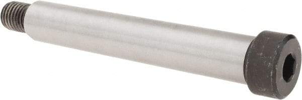 Made in USA - 1" Shoulder Diam x 6" Shoulder Length, 3/4-10 UNC, Hex Socket Shoulder Screw - 4000 Alloy Steel, Uncoated, 1-5/16" Head Diam - Industrial Tool & Supply