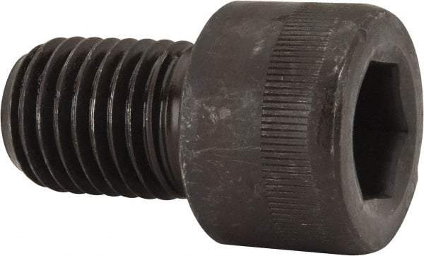 Made in USA - 1-8 UNC Hex Socket Drive, Socket Cap Screw - Alloy Steel, Black Oxide Finish, Fully Threaded, 1-1/2" Length Under Head - Industrial Tool & Supply