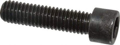 Made in USA - 7/16-14 UNC Hex Socket Drive, Socket Cap Screw - Alloy Steel, Black Oxide Finish, Fully Threaded, 1-3/4" Length Under Head - Industrial Tool & Supply