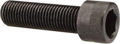Made in USA - 7/16-20 UNF Hex Socket Drive, Socket Cap Screw - Alloy Steel, Black Oxide Finish, Fully Threaded, 1-1/2" Length Under Head - Industrial Tool & Supply