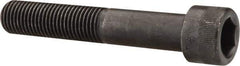 Made in USA - 7/16-20 UNF Hex Socket Drive, Socket Cap Screw - Alloy Steel, Black Oxide Finish, Partially Threaded, 2-1/2" Length Under Head - Industrial Tool & Supply