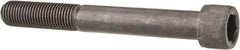 Made in USA - 7/16-20 UNF Hex Socket Drive, Socket Cap Screw - Alloy Steel, Black Oxide Finish, Partially Threaded, 3-1/2" Length Under Head - Industrial Tool & Supply