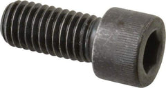 Made in USA - 1/2-13 UNC Hex Socket Drive, Socket Cap Screw - Alloy Steel, Black Oxide Finish, Fully Threaded, 1-1/8" Length Under Head - Industrial Tool & Supply