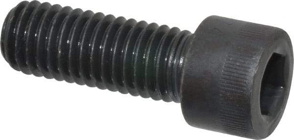 Made in USA - 1/2-13 UNC Hex Socket Drive, Socket Cap Screw - Alloy Steel, Black Oxide Finish, Fully Threaded, 1-3/8" Length Under Head - Industrial Tool & Supply
