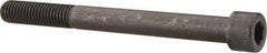 Made in USA - 1/2-13 UNC Hex Socket Drive, Socket Cap Screw - Alloy Steel, Black Oxide Finish, Partially Threaded, 5-1/4" Length Under Head - Industrial Tool & Supply