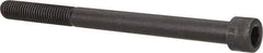 Made in USA - 1/2-13 UNC Hex Socket Drive, Socket Cap Screw - Alloy Steel, Black Oxide Finish, Partially Threaded, 6-1/2" Length Under Head - Industrial Tool & Supply