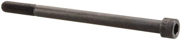 Made in USA - 1/2-13 UNC Hex Socket Drive, Socket Cap Screw - Alloy Steel, Black Oxide Finish, Partially Threaded, 7-1/2" Length Under Head - Industrial Tool & Supply