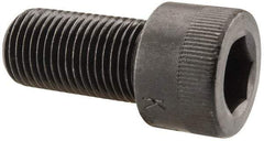 Made in USA - 1/2-20 UNF Hex Socket Drive, Socket Cap Screw - Alloy Steel, Black Oxide Finish, Fully Threaded, 1" Length Under Head - Industrial Tool & Supply