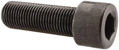 Made in USA - 1/2-20 UNF Hex Socket Drive, Socket Cap Screw - Alloy Steel, Black Oxide Finish, Fully Threaded, 1-1/2" Length Under Head - Industrial Tool & Supply