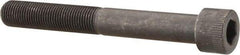 Made in USA - 1/2-20 UNF Hex Socket Drive, Socket Cap Screw - Alloy Steel, Black Oxide Finish, Partially Threaded, 4" Length Under Head - Industrial Tool & Supply