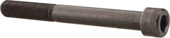 Made in USA - 1/2-20 UNF Hex Socket Drive, Socket Cap Screw - Alloy Steel, Black Oxide Finish, Partially Threaded, 4-1/2" Length Under Head - Industrial Tool & Supply