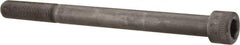 Made in USA - 1/2-20 UNF Hex Socket Drive, Socket Cap Screw - Alloy Steel, Black Oxide Finish, Partially Threaded, 6" Length Under Head - Industrial Tool & Supply
