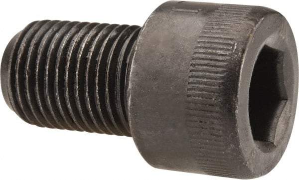 Made in USA - 1/2-20 UNF Hex Socket Drive, Socket Cap Screw - Alloy Steel, Black Oxide Finish, Fully Threaded, 3/4" Length Under Head - Industrial Tool & Supply