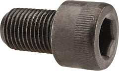 Made in USA - 1/2-20 UNF Hex Socket Drive, Socket Cap Screw - Alloy Steel, Black Oxide Finish, Fully Threaded, 3/4" Length Under Head - Industrial Tool & Supply