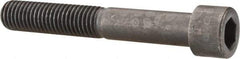 Made in USA - 5/8-11 UNC Hex Socket Drive, Socket Cap Screw - Alloy Steel, Black Oxide Finish, Partially Threaded, 4-1/4" Length Under Head - Industrial Tool & Supply