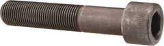Made in USA - 5/8-18 UNF Hex Socket Drive, Socket Cap Screw - Alloy Steel, Black Oxide Finish, Partially Threaded, 3-1/4" Length Under Head - Industrial Tool & Supply