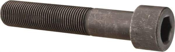 Made in USA - 5/8-18 UNF Hex Socket Drive, Socket Cap Screw - Alloy Steel, Black Oxide Finish, Partially Threaded, 3-1/2" Length Under Head - Industrial Tool & Supply