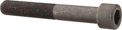 Made in USA - 5/8-18 UNF Hex Socket Drive, Socket Cap Screw - Alloy Steel, Black Oxide Finish, Partially Threaded, 4-1/2" Length Under Head - Industrial Tool & Supply