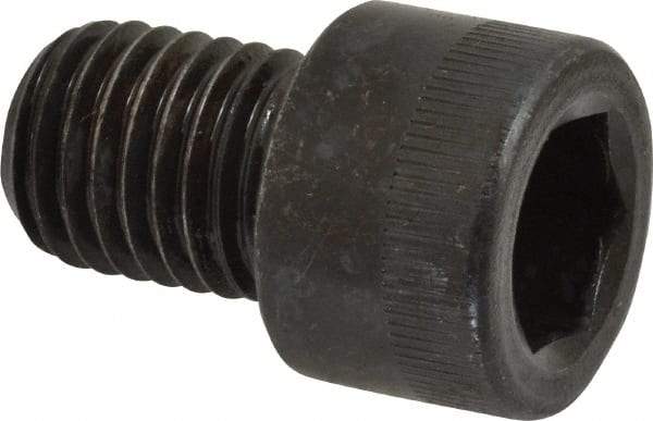 Made in USA - 3/4-10 UNC Hex Socket Drive, Socket Cap Screw - Alloy Steel, Black Oxide Finish, Fully Threaded, 1" Length Under Head - Industrial Tool & Supply