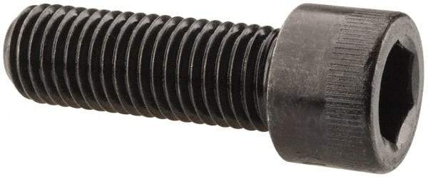 Made in USA - 3/4-10 UNC Hex Socket Drive, Socket Cap Screw - Alloy Steel, Black Oxide Finish, Fully Threaded, 2-1/4" Length Under Head - Industrial Tool & Supply