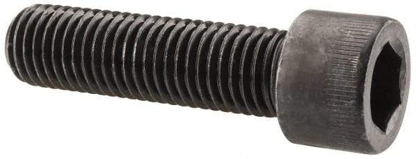 Made in USA - 3/4-10 UNC Hex Socket Drive, Socket Cap Screw - Alloy Steel, Black Oxide Finish, Fully Threaded, 2-3/4" Length Under Head - Industrial Tool & Supply